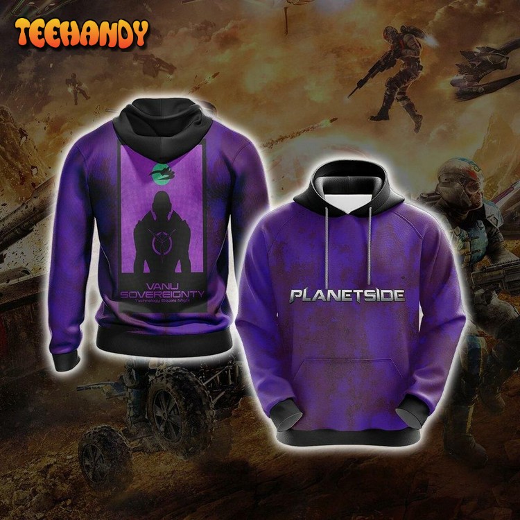 Planetside Vanu Sovereignty Unisex 3D Hoodie Hoodie