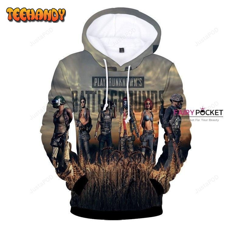 PlayerUnknown Battleground 3D Hoodie