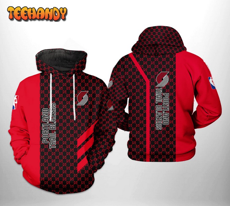 Portland Trailblazers NBA 3D Printed Hoodie Zipper Hoodie