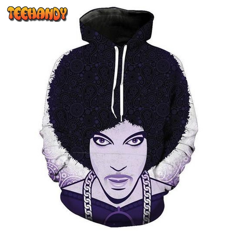 Prince Band 3D Printed Hoodie Zipper Hoodie