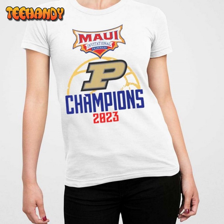 Purdue Maui Invitational Champions 2023 Shirt