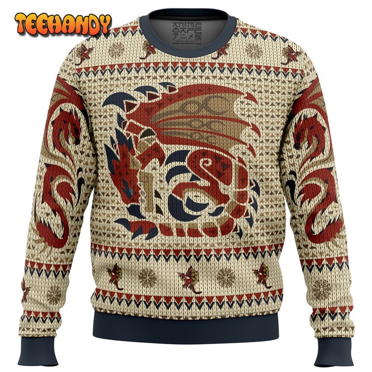 Rathalos Monster Hunter Ugly Christmas Sweater