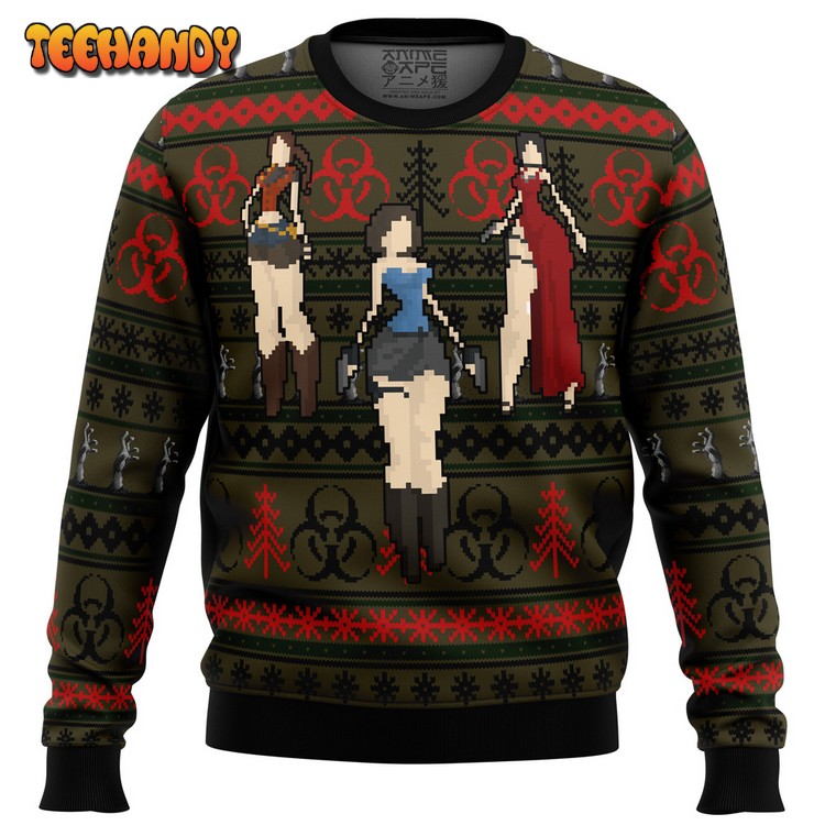 Resident Evil Ugly Christmas Sweater