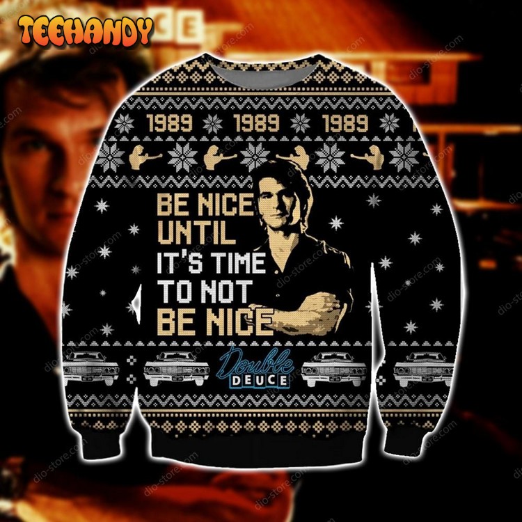 Road House Ugly Christmas Sweater, All Over Print Sweatshirt