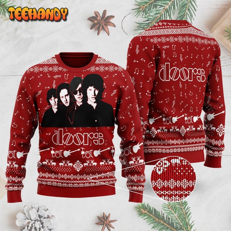 Rock Music The Doors Band Decorated Sweater