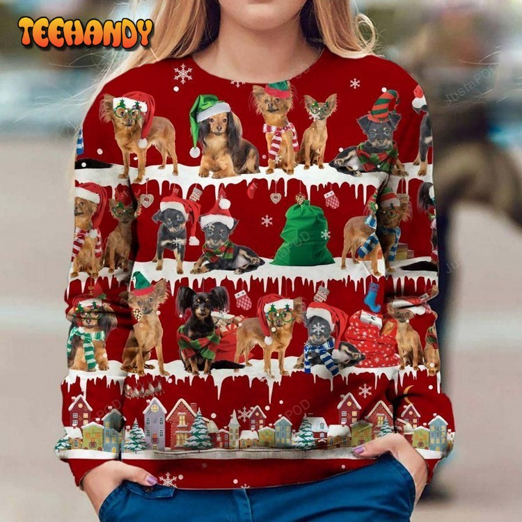 Russkiy Toy Ugly Christmas Sweater, All Over Print Sweatshirt