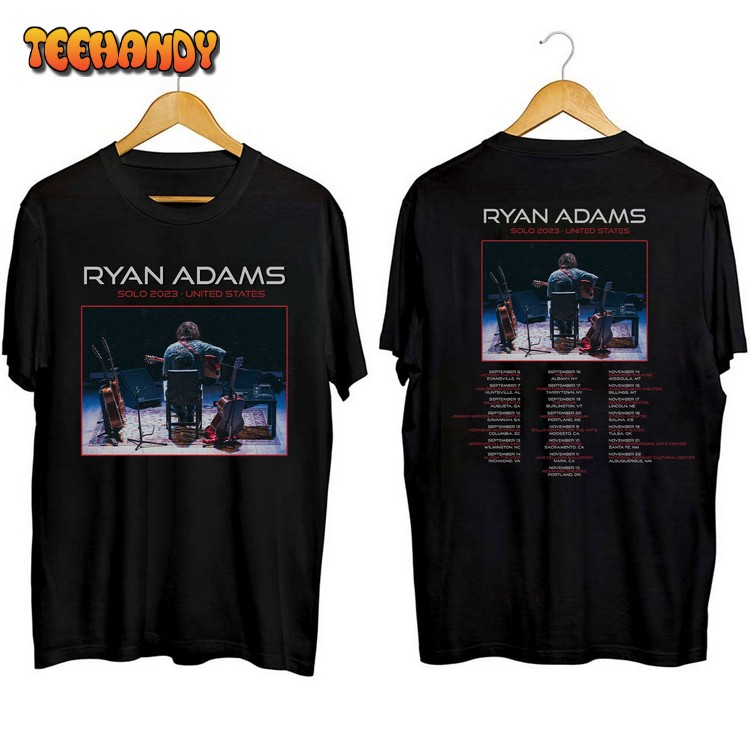 Ryan Adams USA Fall Solo Tour 2023 Concert Shirt, Sweatshirt