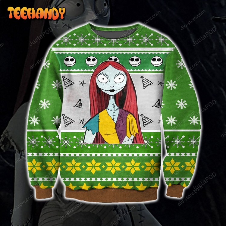 Sally- Jack Skellington Knitting Pattern 3d Print Ugly Sweater