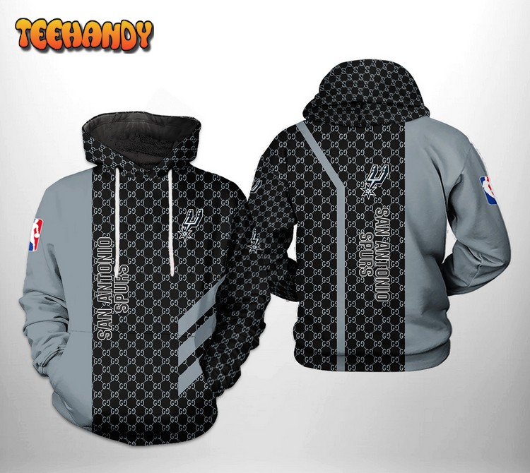 San Antonio Spurs NBA 3D Printed HoodieZipper Hoodie