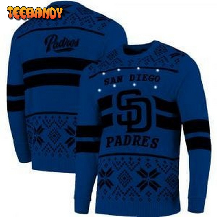 San Diego Padres Ugly Christmas Sweater, All Over Print Sweatshirt