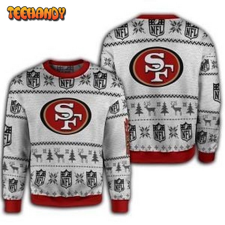 San Francisco 49ers Nfl For Niner Ugly Christmas Sweater