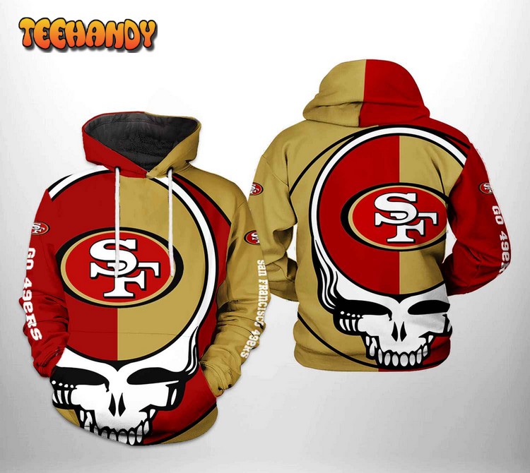 San Francisco 49ers NFL Grateful Dead 3D Printed Hoodie