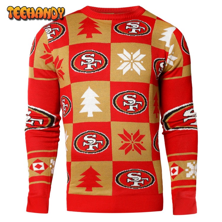 San Francisco 49ers NFL Ugly Christmas Sweater, All Over Print Sweatshirt