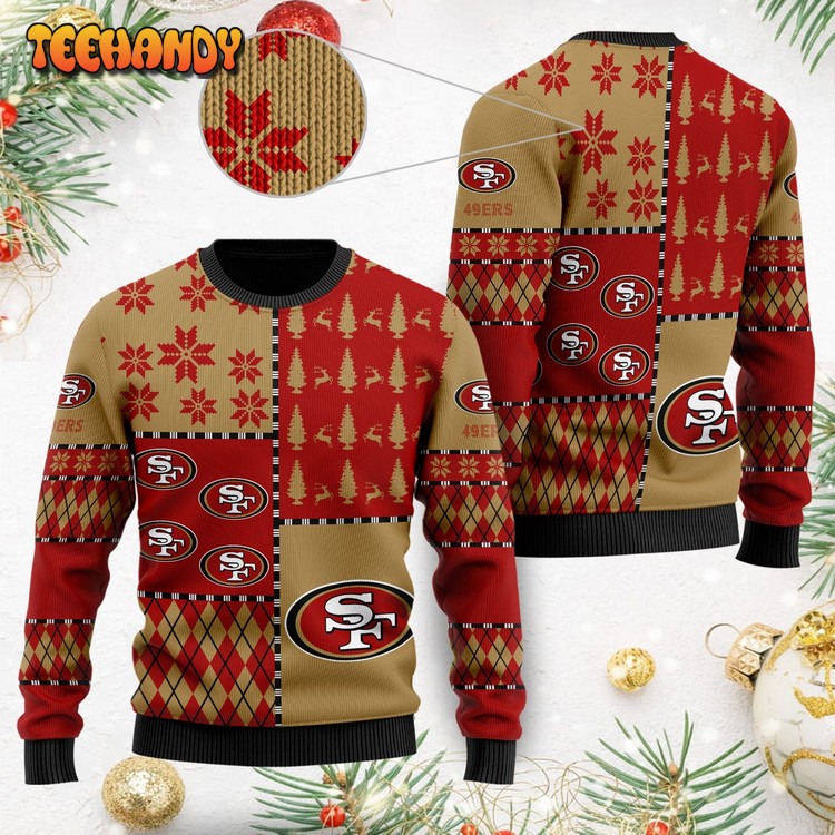 San Francisco 49ers Ugly Christmas Sweaters Best 49ers Fans, Ugly Sweater