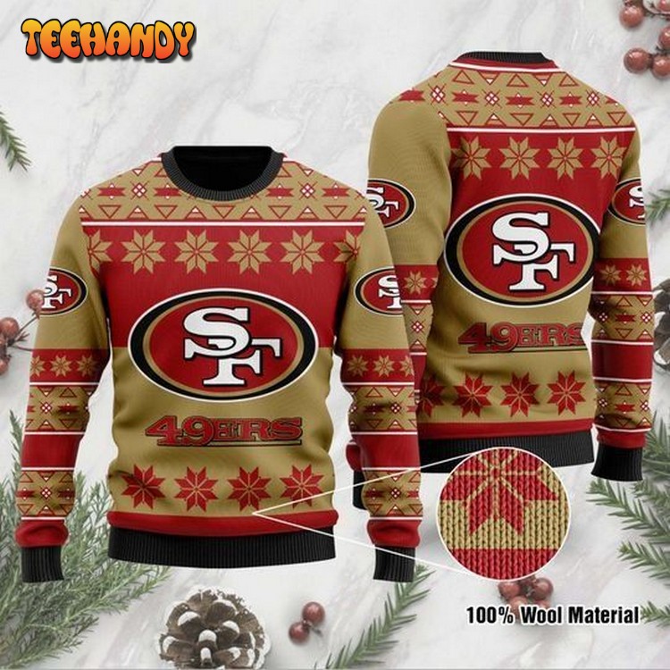 San Francisco 49ers Wool Christmas For Fans Ugly Christmas Sweater