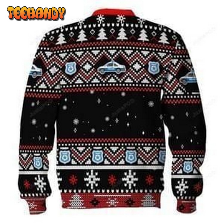 Santa Claus Ugly Christmas Sweater, All Over Print Sweatshirt