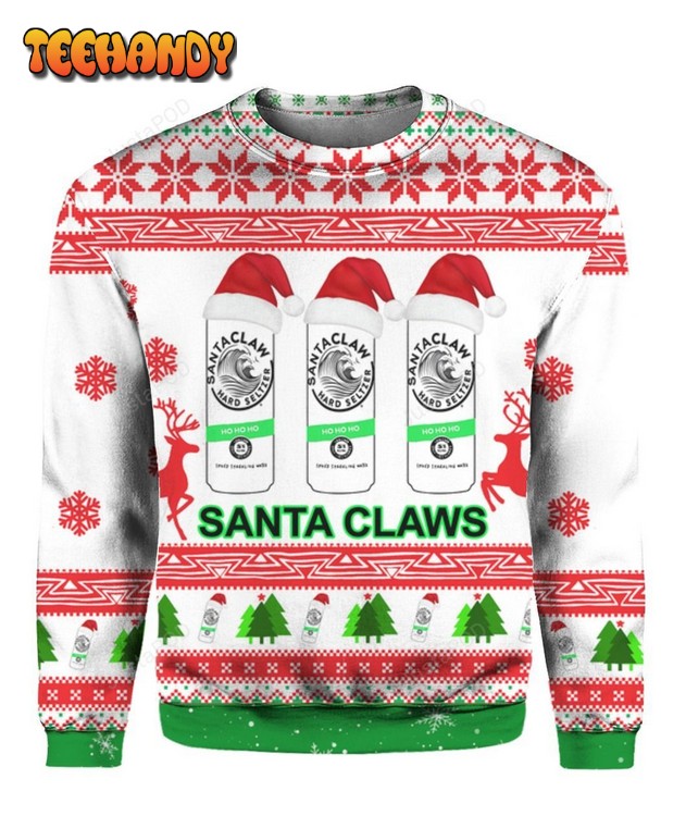 Ugly sweater white claw sale