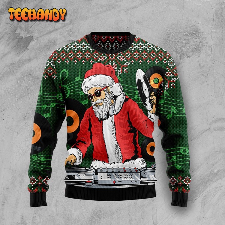 Satan Claus Ugly Christmas Sweater, All Over Print Sweatshirt