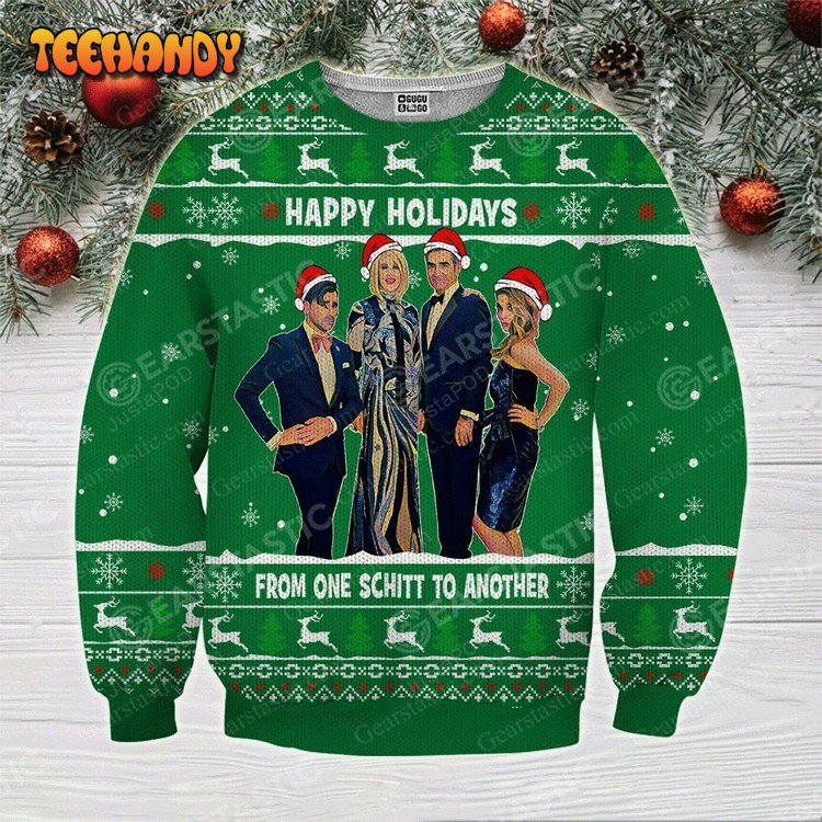 Schitts Creek Happy Holidays From One Schitt To Another Ugly Sweater