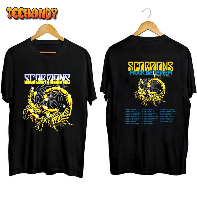 Scorpions The Europe Leg of The 2023 Shirt, Sweatshirt