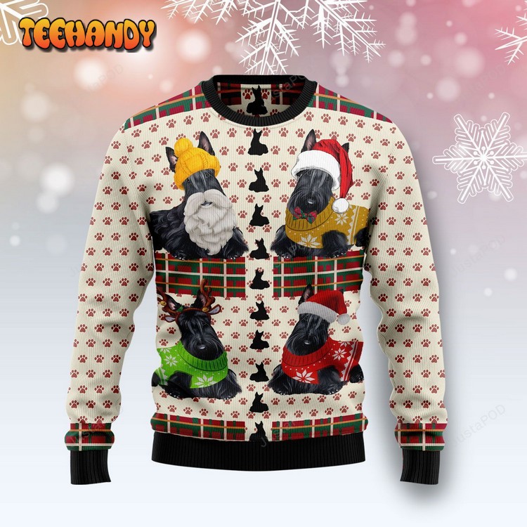 Scottish Terrier Christmas 9 Ugly Christmas Sweater