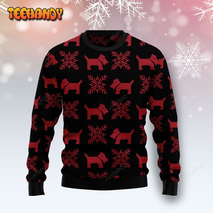 Scottish Terrier Christmas Ugly Christmas Sweater