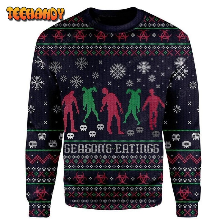 Season’s Eatings For Unisex Ugly Christmas Sweater