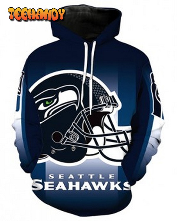 Seattle Seahawks 3D Printed Hoodie Zipper Hoodie