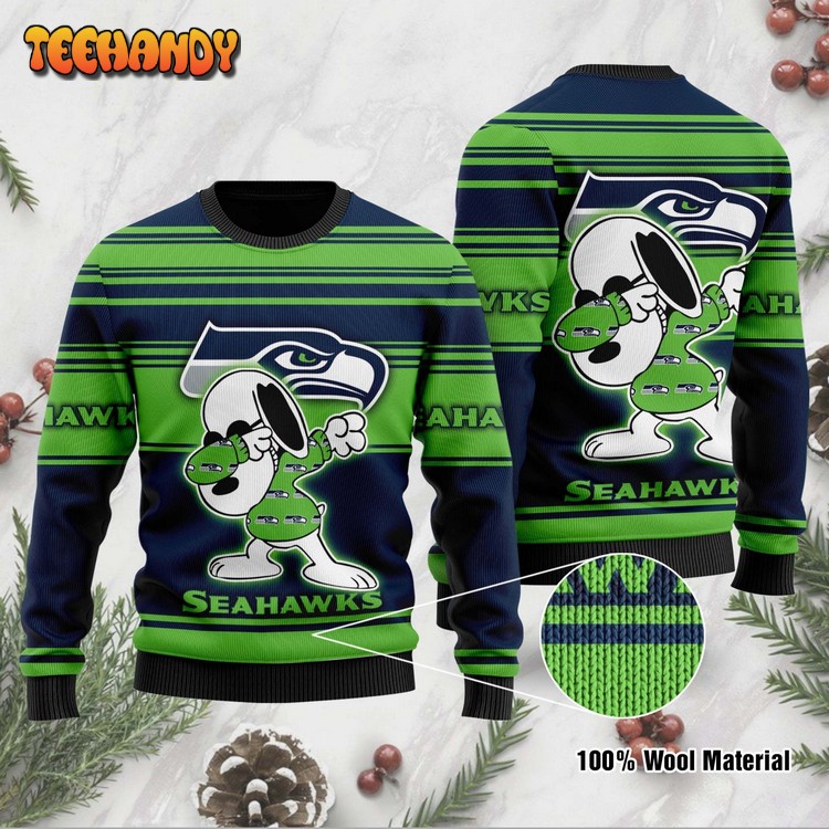 Seattle Seahawks D Full Printed Sweater Shirt For Football Fan NFL Sweater