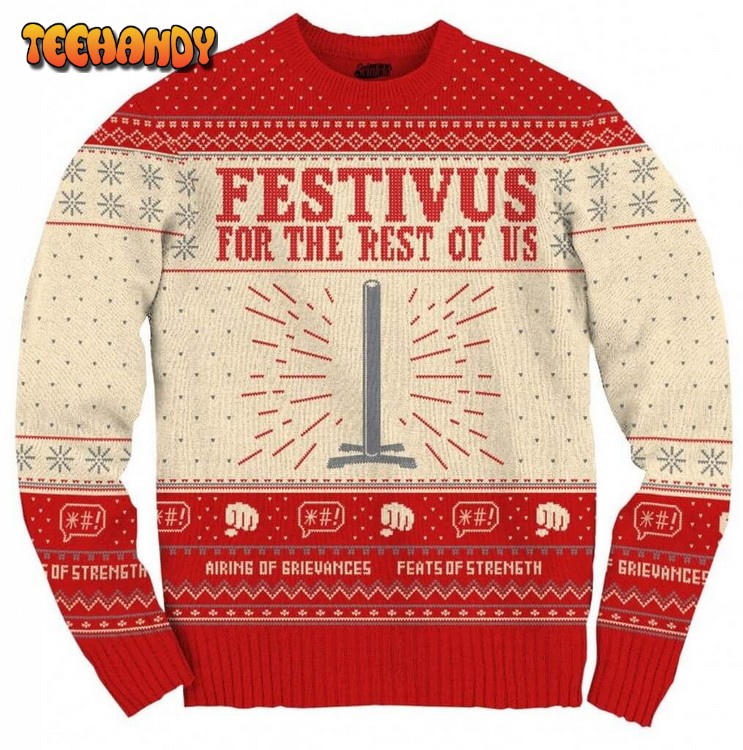 Seinfeld Festivus For The Rest Of Us Pole For Unisex Ugly Sweater