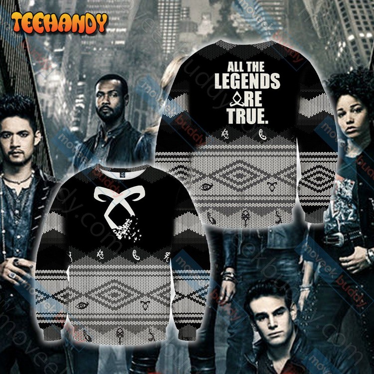 Shadowhunters All Legend Are True For Unisex Ugly Christmas Sweater