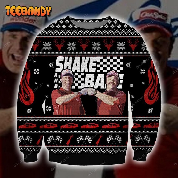 Shake And Bake Knitting Pattern For Unisex Ugly Christmas Sweater