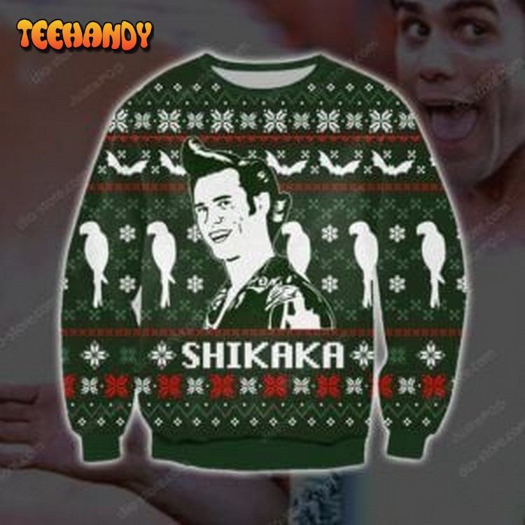 Shikaka Knitting Ugly Christmas Sweater, All Over Print Sweatshirt