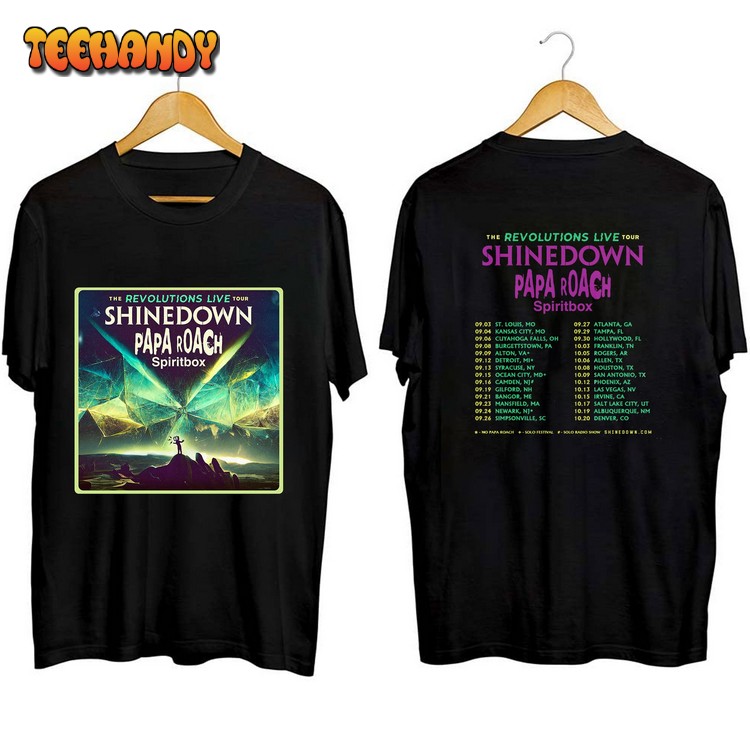 Shinedown The Revolutions Live Tour 2023 Shirt, Sweatshirt