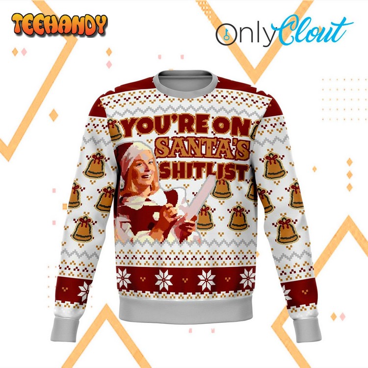 Sht List Dank Ugly Christmas Sweater, Ugly Sweater