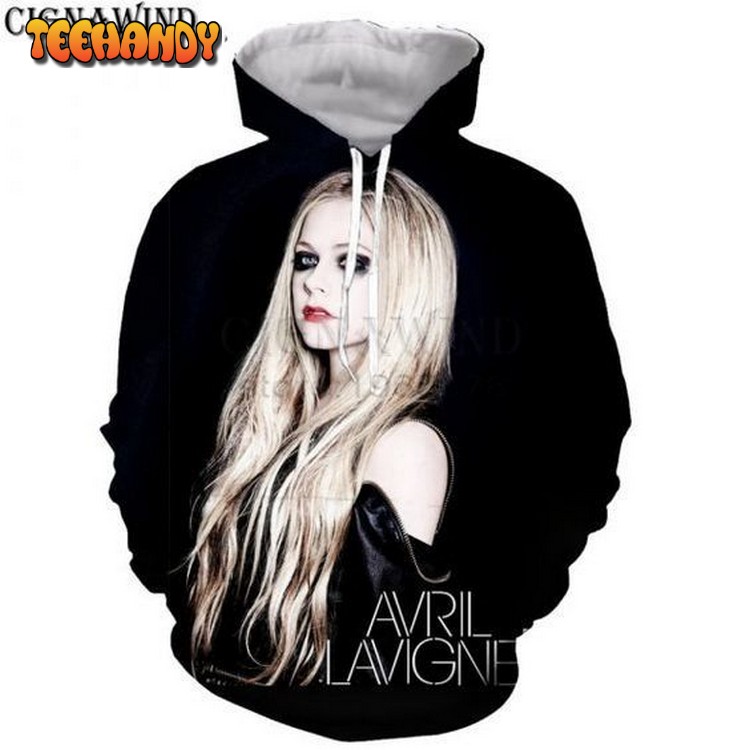 Singer Avril Lavigne Pullover And Zip Pered Hoodies