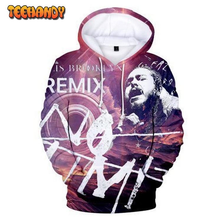 Singer Post Malone Pullover And Zippered Hoodies