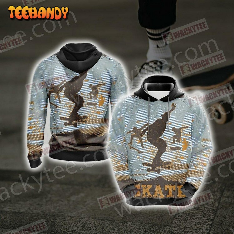 Skateboarding New Style Unisex 3D Hoodie