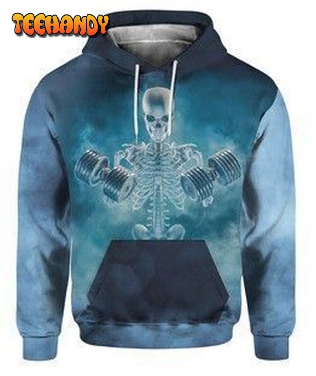 Skeleton Pullover And Zippered Hoodies