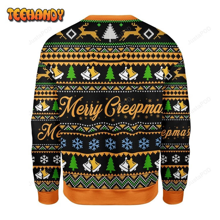 Skeleton Ugly Christmas Sweater, All Over Print Sweatshirt