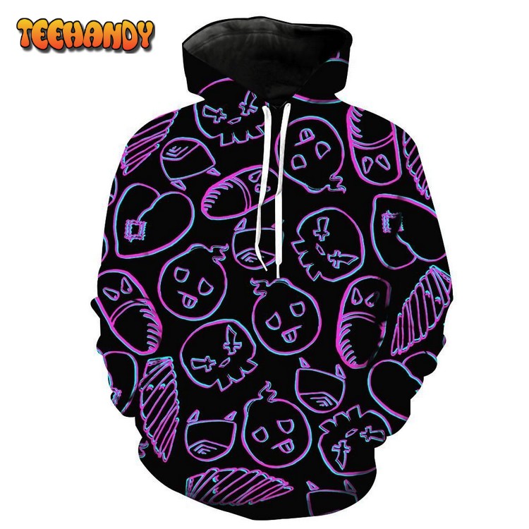 Skull Candy 3D Hoodie For Men Women 3D Hoodie