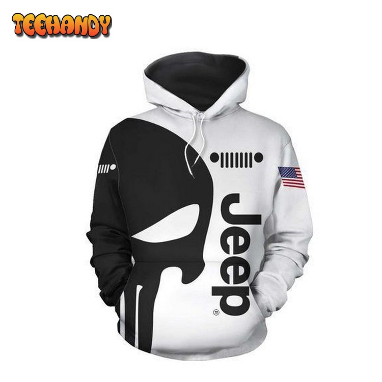 Skull Jeep 3D Hoodie For Men For Women Hoodie