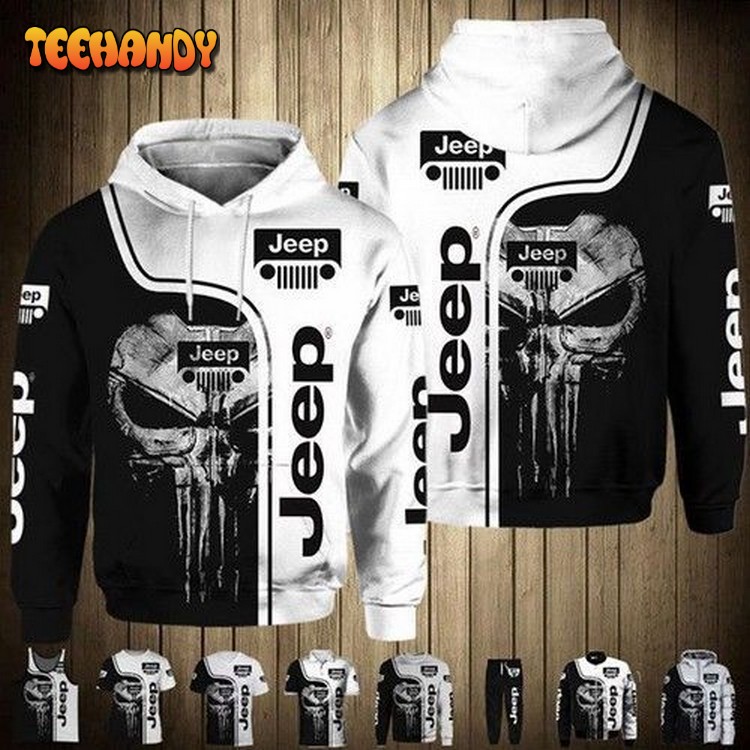 Skull Jeep My Way Of Life 3d Hoodie For Men Women Hoodie