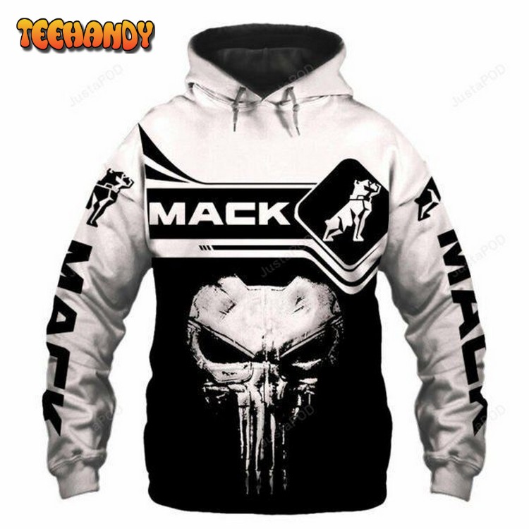 Skull Mack Trucks Men and Women 3D Hoodie