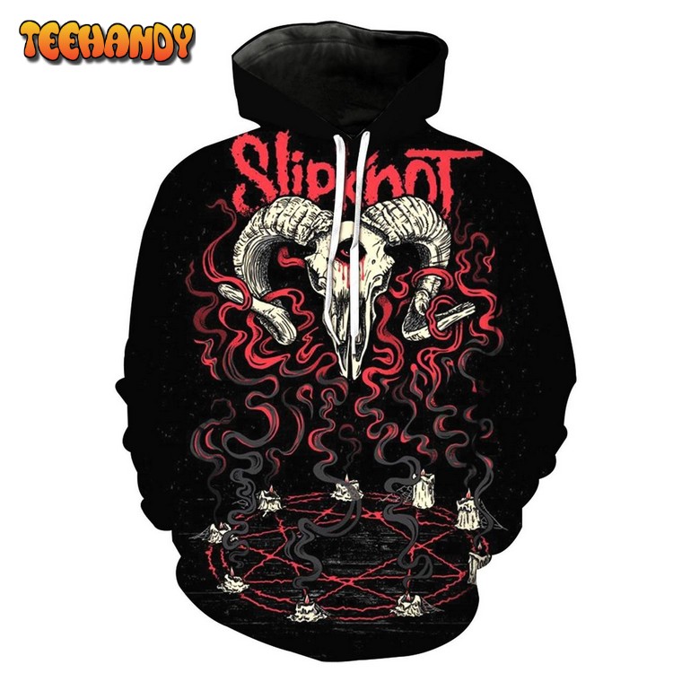 Slipknot 3D Printed Hoodie Zipper Hoodie