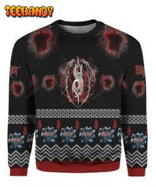 Slipknot Ugly Christmas Sweater, All Over Print Sweatshirt