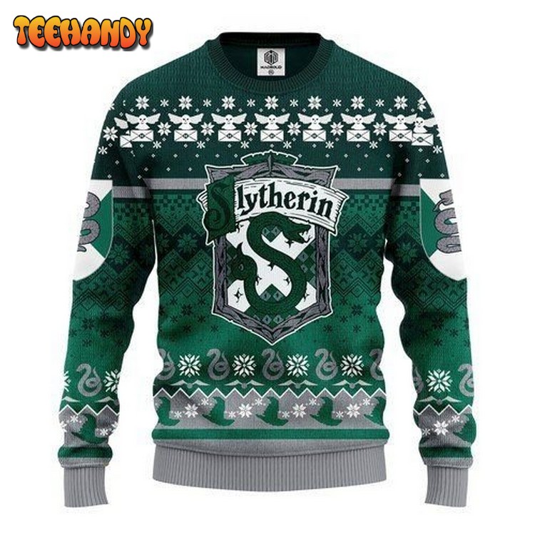 Slytherin Harry Potter For Unisex Ugly Christmas Sweater