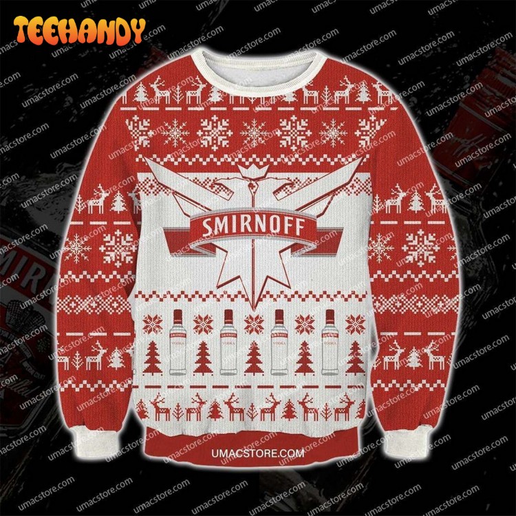 Smirnoff Ugly Christmas Sweater, All Over Print Sweatshirt