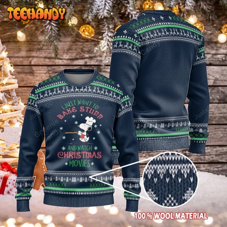 Snoopy Christmas Ugly Christmas Sweater, All Over Print Sweatshirt
