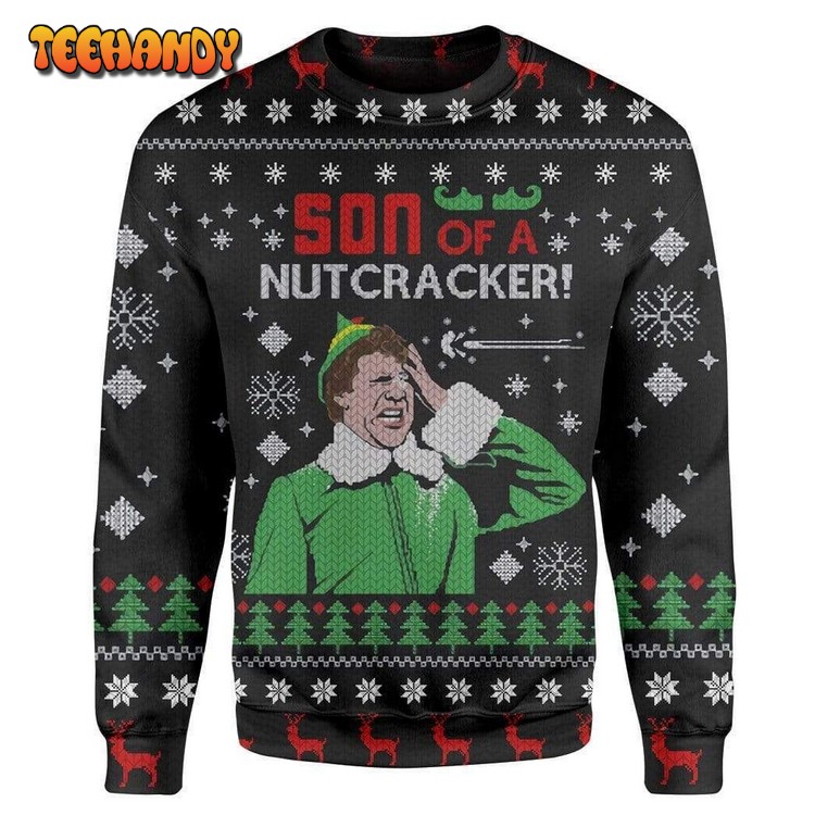 Son Of A Nutcracker Ugly Christmas Sweater, All Over Print Sweatshirt